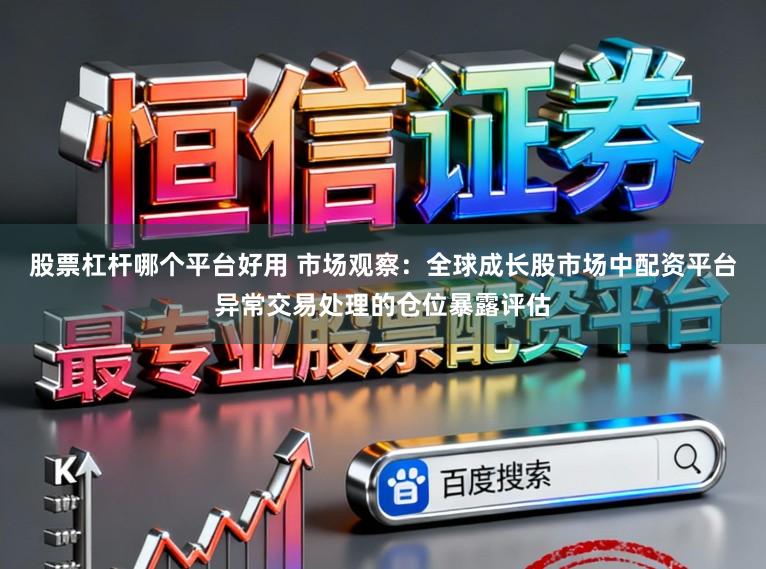股票杠杆哪个平台好用 市场观察：全球成长股市场中配资平台异常交易处理的仓位暴露评估