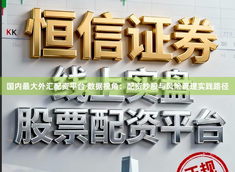 国内最大外汇配资平台 数据视角：配资炒股与风险管理实践路径